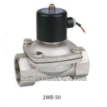 2/2-way fluid solenoid valve with stainless steel body